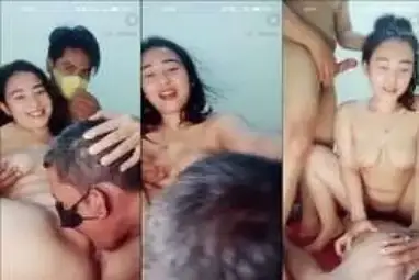 Live Imelda Digilir Tiga Orang Barengan Brutal